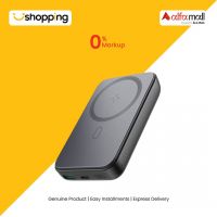 Joyroom 10000mAh Wireless Magentic Power Bank Black (JR-W020) - On Installments - ISPK-0146