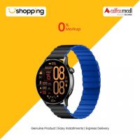 Glorimi M2 Max Bluetooth Smart Calling Watch-Black/Blue - On Installments - ISPK-0158