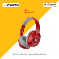 Monster Storm Wireless Gaming Headset (XKH-01)-Red - On Installments - ISPK-0158