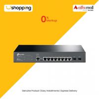 TP-Link 8-Port Gigabit L2 Managed Switch with 2 SFP Slots T2500G-10TS(TL-SG3210) - On Installments - ISPK-0189