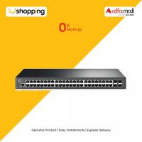 TP-Link JetStream 48-Port Gigabit L2 Managed Switch With 4 SFP Slots T2600G-52TS (TL-SG3452) - On Installments - ISPK-0189