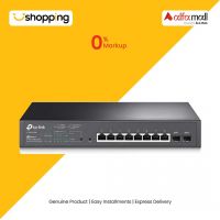 Tp-Link Gigabit 10 Port Power Over Ethernet Smart Switch (TL-SG2210MP) - On Installments - ISPK-0189