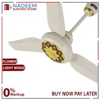 Khurshid Flower Model AC-DC Inverter Ceiling Fan 50Watt 2 Year Warranty Installment 