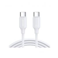 Joyroom 60W Type-C to Type-C Charging Cable 1m White (S-CC060A9) - Non Installments - ISPK-0146