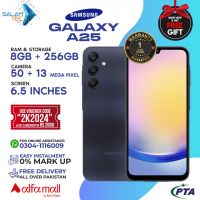 Samsung Galaxy A25 8gb 256gb On Easy Installments (12 Months) with 1 Year Brand Warranty & PTA Approved With Free Gift by SALAMTEC & BEST PRICES