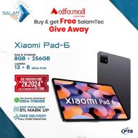 Xiaomi Pad 6 8gb,256gb On Easy Installments (Upto 12 Months) with 1 Year Brand Warranty & PTA Approved with Giveaways by SALAMTEC & BEST PRICES