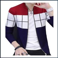Fleece Stylish Zipper Jackets for Men-Multi colour