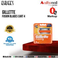 Gillette Fusion Blades Cart 4| Available On Installment | ESAJEE'S