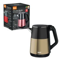 RAF Electric Kettle 2.5 Liters R-7819 Plastic + Steel Double Body with Concealed Element Imported On Installment (Upto 12 Months) By HomeCart With Free Delivery & Free Surprise Gift & Best Prices in Pakistan