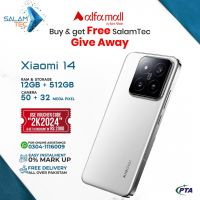 Xiaomi 14 12gb,512gb On Easy Installments (Upto 12 Months) with 1 Year Brand Warranty & PTA Approved with Giveaways by SALAMTEC & BEST PRICES