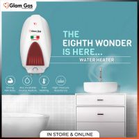 Glam Gas Water Heater  Semi-35 Geyser (40L) Semi-Instant | Water Geyser Electric + Gas | 0% Installment Available