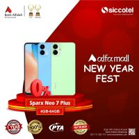 Sparx Neo 7 Plus 4GB-64GB | 1 Year Warranty | PTA Approved | Monthly Installment By Siccotel Upto 12 Months