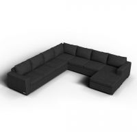 JC Buckman Chill Zone Plus Seven Seater Sofa & Chaise Seat