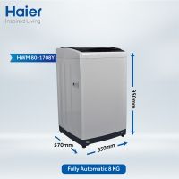 Haier Washing Machine Fully automatic 8Kg New model 80-1708 Top Load 10 year motor warranty