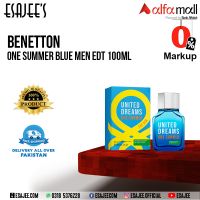 Benetton One Summer Blue Men Edt 100ml | Available On Installment | ESAJEE'S