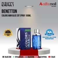 Benetton Colors Man Blue EDT Spray 100ml | ESAJEE'S