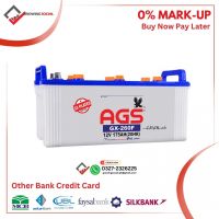 AGS GX 260F -33 plates 220 AH – 06 Month Warranty Without Acid Other Bank