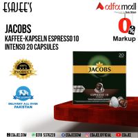 Jacobs Kaffee-kapseln Espresso10 Intenso 20 Capsules l Available on Installments l ESAJEE'S