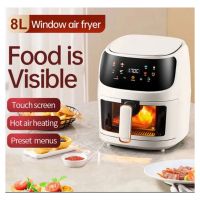 SILVER CREST AIR FRYER 8 LITRE TOUCH SCREEN VISIBLE WINDOW (Random Color) - ON INSTALLMENT