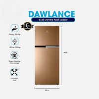 Dawlance Refrigerator 12 Cubic Feet 9169 Chrome (Installment) - ET