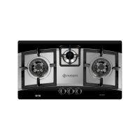 Nasgas Built In HOB DG-932 BK Heavy Gauge Double Shade - Without Installments