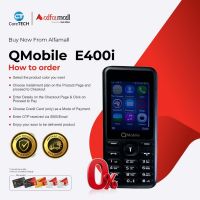 QMobile  E400i Installment By CoreTECH | Same Day Delivery For Selected Area Of Karachi