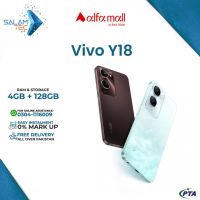 Vivo Y18 4GB RAM 128GB Storage On Easy Installments (Upto 12 Months) with 1 Year Brand Warranty & PTA Approved by SALAMTEC & BEST PRICES