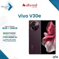 Vivo V30E 8GB RAM 256GB Storage On Easy Installments (Upto 12 Months) with 1 Year Brand Warranty & PTA Approved by SALAMTEC & BEST PRICES