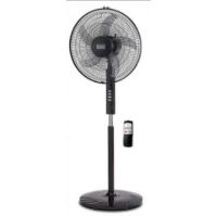 Black & Decker - Stand Fan With Pedestal Standing Fan & Remote "16 Fan Diameter" - Black - FS1620R (SNS)