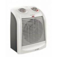 Black & Decker - Vertical Fan Heater With 2 Heat Setting & Safety Tip - White & Grey - HX310 (SNS)