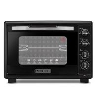 Black & Decker - Toaster Oven With Grill & Rotisserie - Black - TRO55RDG (SNS)