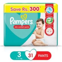 Pampers Diapers Pants Medium Size 3 (Pack of 31) - PPM31 (SNS)