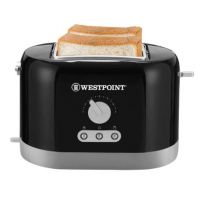 Westpoint - Pop-Up Toaster 2 slice, Cool Touch & Plastic body (Black color) - 2538 (SNS) 