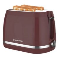 Westpoint - Pop-Up Toaster 2 slice, Cool Touch & Plastic body (Black color) - 2589 (SNS)
