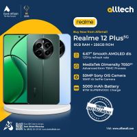 Realme 12 Plus 5G 8GB-256GB  | 1 Year Warranty | PTA Approved | Non Installments By ALLTECH