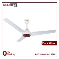 GFC Ravi Model AC DC Pack Of 2 Ceiling Fan 56 Inch High quality paint Energy Efficient Electrical Non Installments Organic