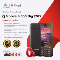 QMobile SL100 Big 2022 Installment By CoreTECH | Same Day Delivery For Selected Area Of Karachi