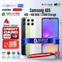 Samsung A05 | 4GB RAM | 128GB Storage | Installment | PTA Approved | 1 Year Warranty | The Original Bro Mobiles