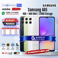 Samsung A05 4GB RAM 128GB Storage | PTA Approved | 1 Year Warranty | Installment - The Original Bro