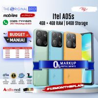 Itel A05s 4GB RAM 64GB Storage | PTA Approved | 1 Year Warranty | Installment - The Original Bro