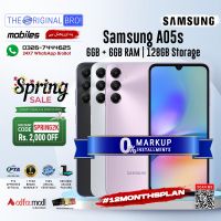 Samsung A05s | 6GB RAM | 128GB Storage | PTA Approved (Official) | 1 Year Warranty | Installments Upto 12 Months - The Original Bro Mobiles