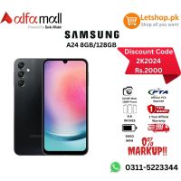 Samsung Galaxy Mobile A24 (8GB RAM 128GB ROM) official PTA Approved | On Installments