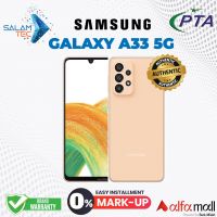 Samsung Galaxy A33 5G (8gb,128gb)-With Official Warranty On Easy Installment - Same Day Delivery In Karachi Only - 6 Months Official Warranty on Accessories - SALAMTEC BEST PRICES