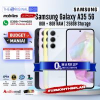 Samsung A35 5G 8GB RAM 256GB Storage | PTA Approved | 1 Year Warranty | Installments - The Original Bro