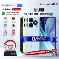 Itel A50 | 2GB + 4GB RAM | 64GB Storage | PTA Approved (Official) | 1 Year Warranty | Installments Upto 12 Months - The Original Bro Mobiles