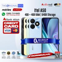 Itel A50 | 4GB RAM | 64GB Storage | Installment | PTA Approved | 1 Year Warranty | The Original Bro Mobiles