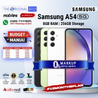 Samsung A54 5G 8GB RAM 256GB Storage | PTA Approved | 1 Year Warranty | Installments - The Original Bro