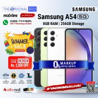Samsung A54 5G 8GB RAM 256GB Storage | PTA Approved | 1 Year Warranty | Installment - The Original Bro