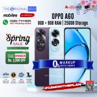 Oppo A60 8GB 256GB | 1 Year Warranty | PTA Approved | Non Installments (Full Payment) | The Speed Grade