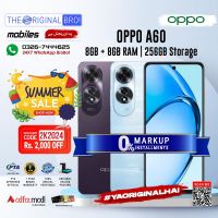 Oppo A60 8GB RAM 256GB Storage | PTA Approved | 1 Year Warranty | Installments Upto 12 Months - The Original Bro 